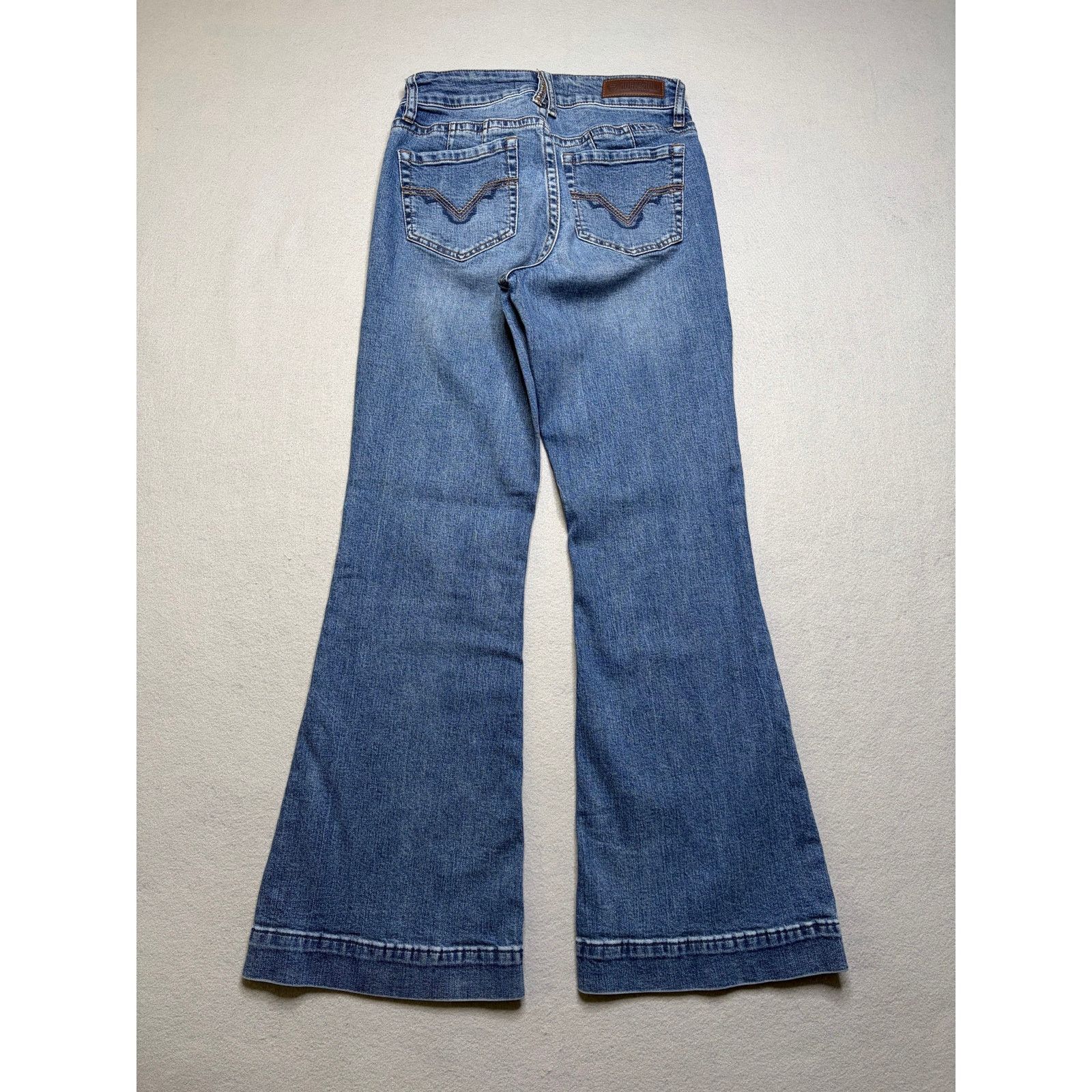 Rock & Republic Rock & Roll Denim High Rise Trouser Jeans Womens 27x30 Size 27" / US 4 / IT 40 - 3 Thumbnail