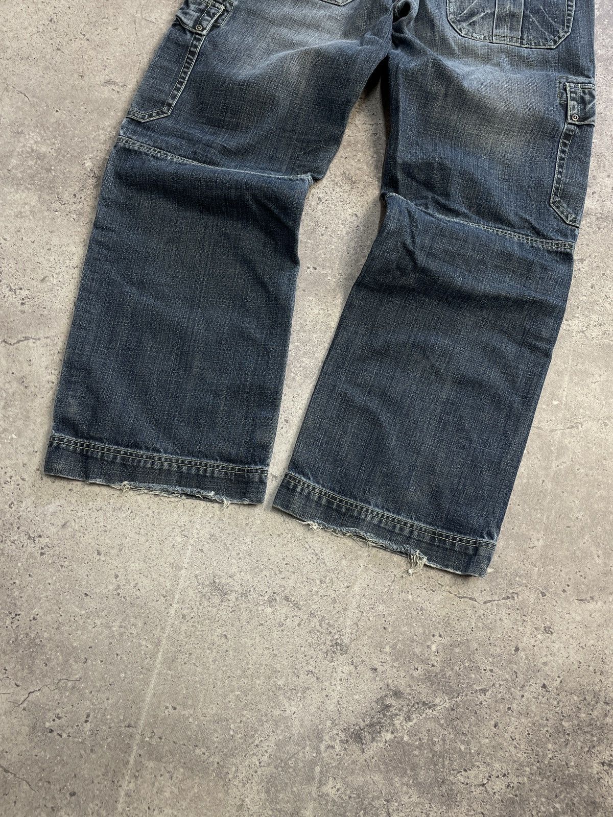 Diesel Vintage Junya Watanabe Balenciaga Style Distressed Jeans Size US 32 / EU 48 - 10 Thumbnail