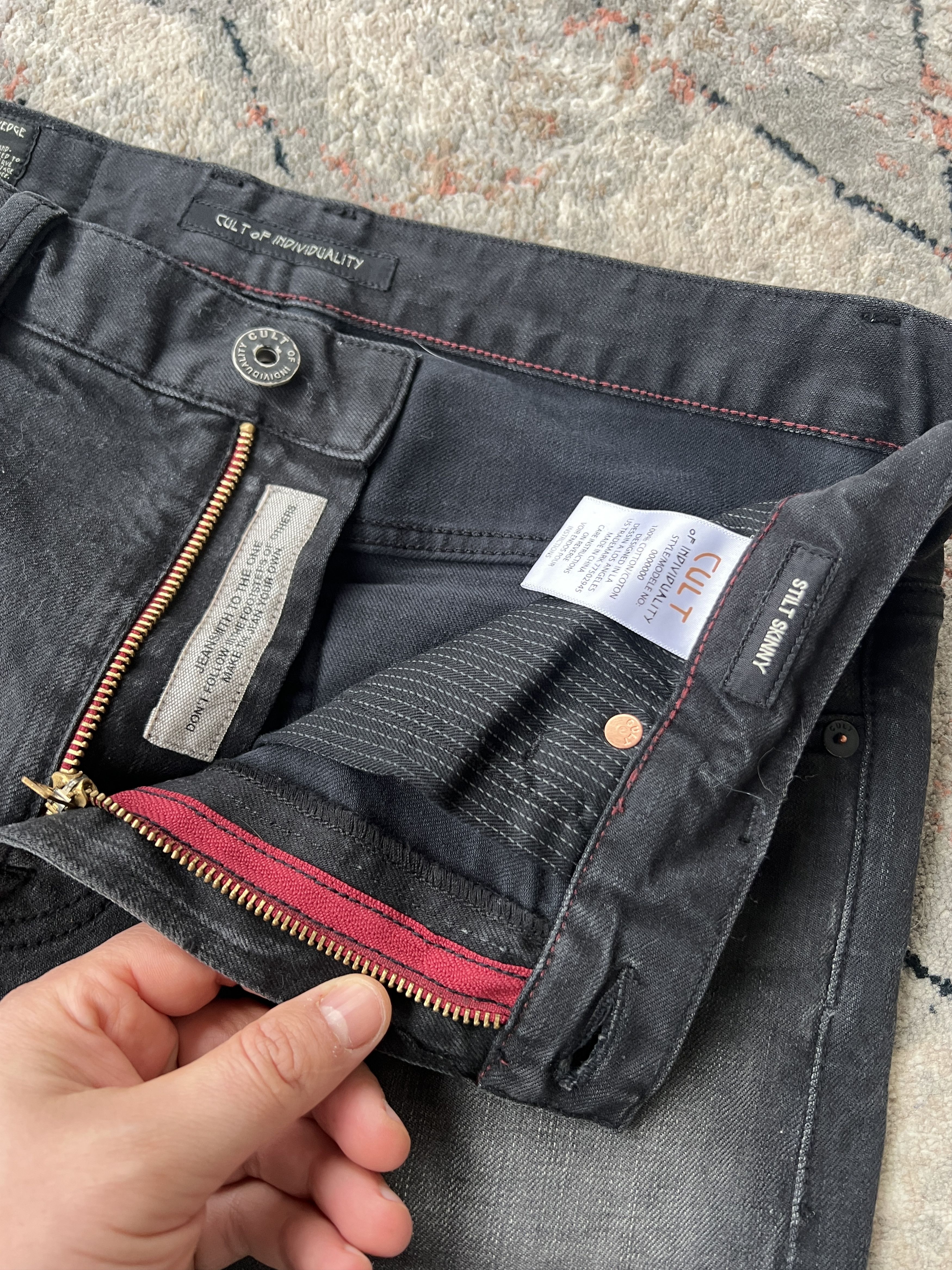 Cult Of Individuality Cult Of Individuality Japanese Selvedge Denim Pants Size US 32 / EU 48 - 3 Thumbnail