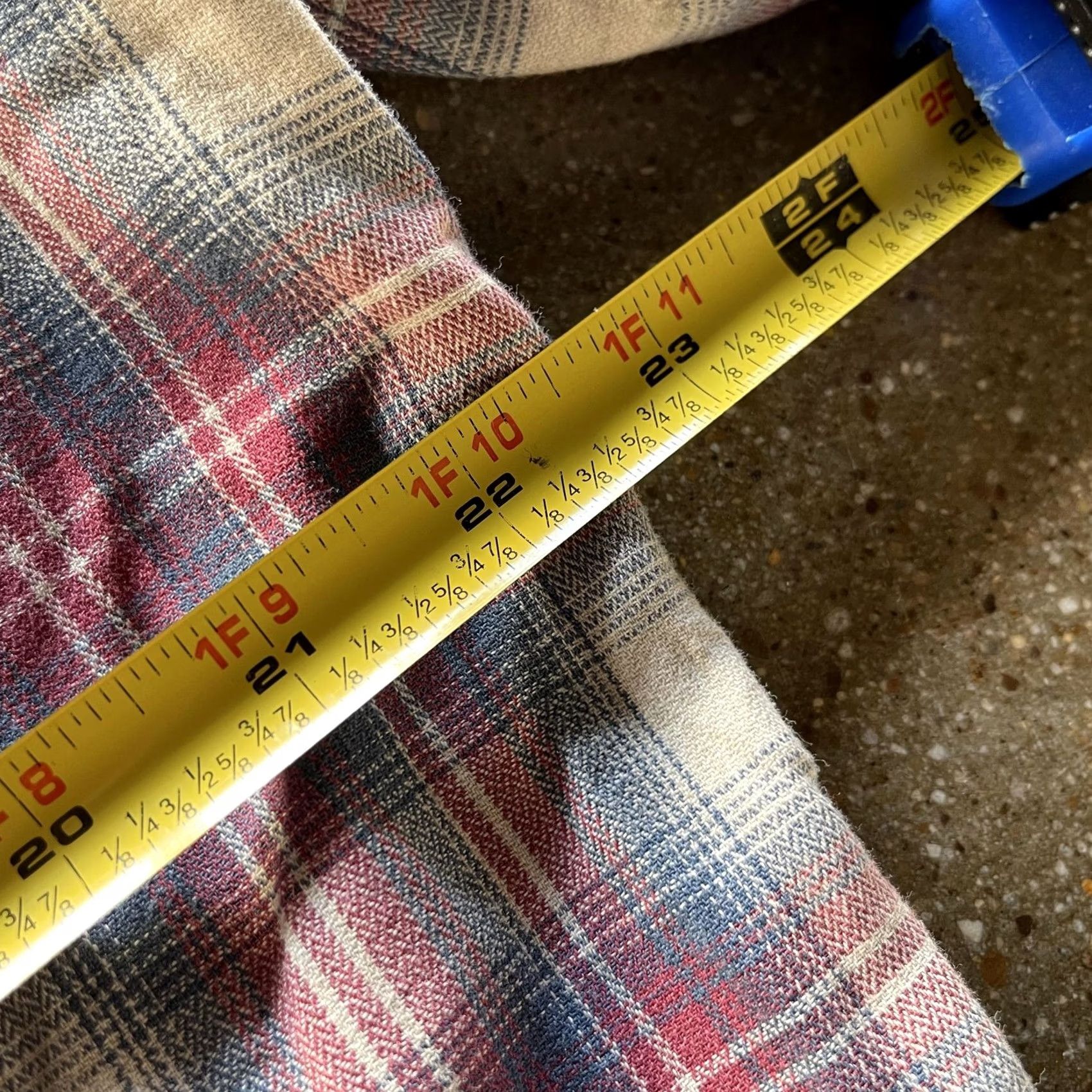 Wrangler Wrangler Shirt Mens XL Red Blue Plaid Long Sleeve Western Button Up Flannel Size US XL / EU 56 / 4 - 5 Thumbnail
