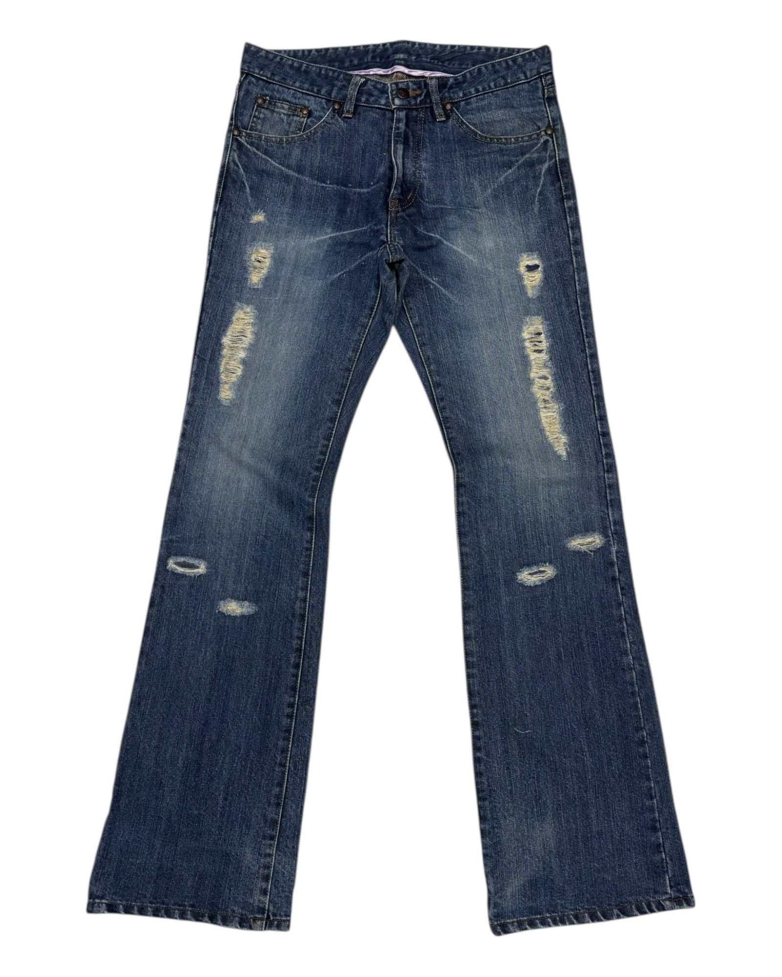 Hysteric Glamour × If Six Was Nine × Tornado Mart CUSTOM CULTURE FLARE JEANS Size US 32 / EU 48 - 9 Thumbnail