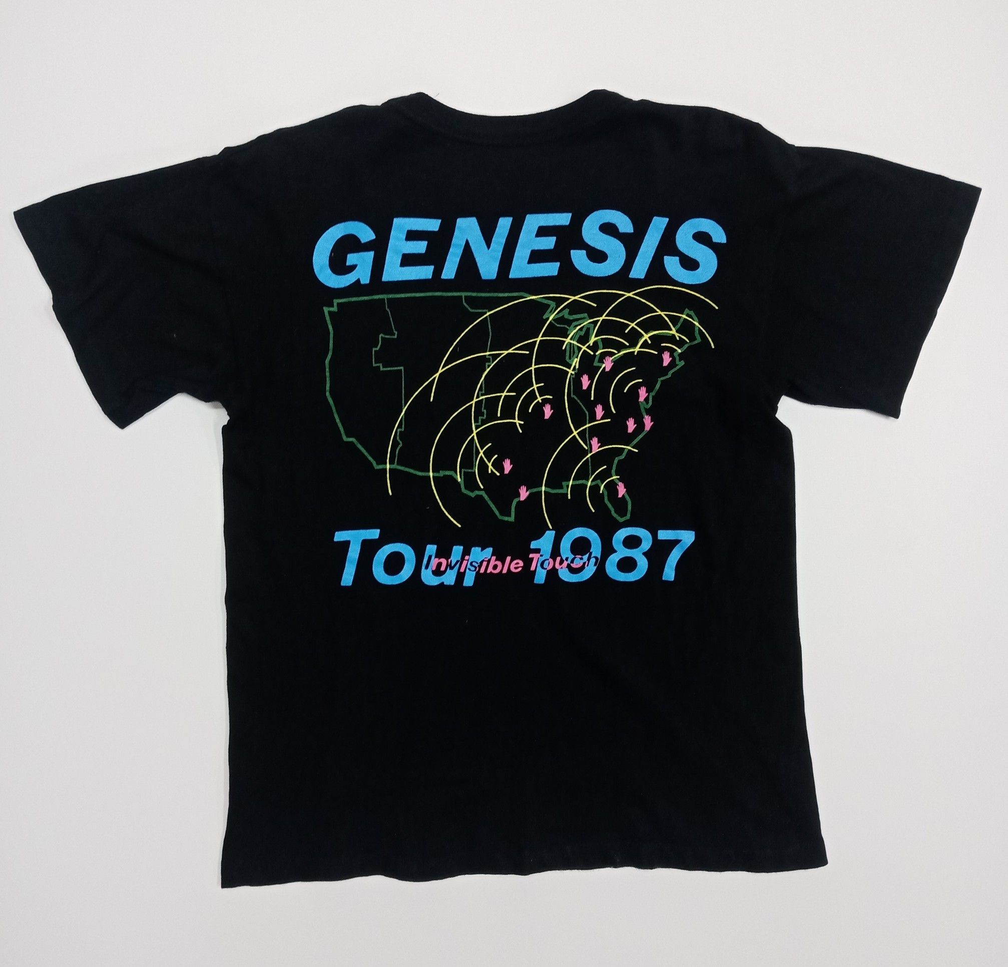 Band Tees 1987 Genesis Invisible Touch #A Size US M / EU 48-50 / 2 - 1 Thumbnail