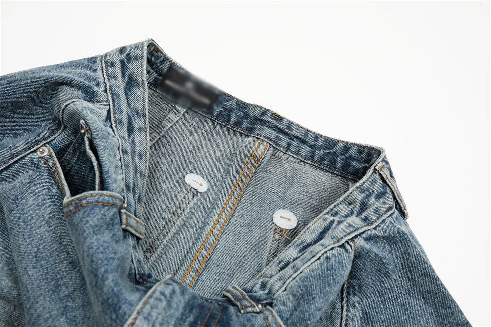 Japanese Brand × Jean American retro washed loose distressed punk denim shorts Size US 32 / EU 48 - 5 Thumbnail