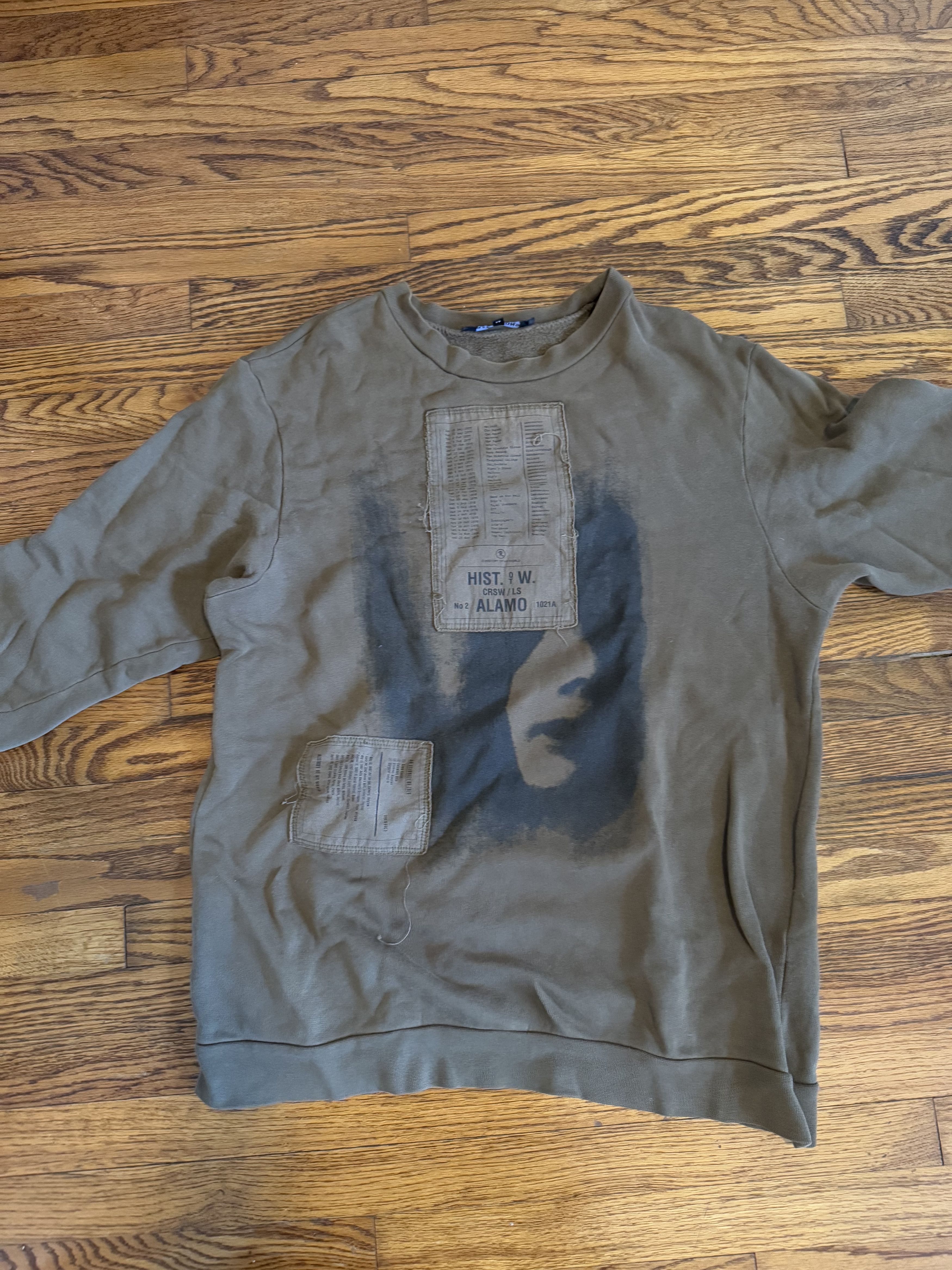 Raf Simons Raf Simons A/W 05 Alamo sweatshirt Size US S / EU 44-46 / 1 - 1 Thumbnail