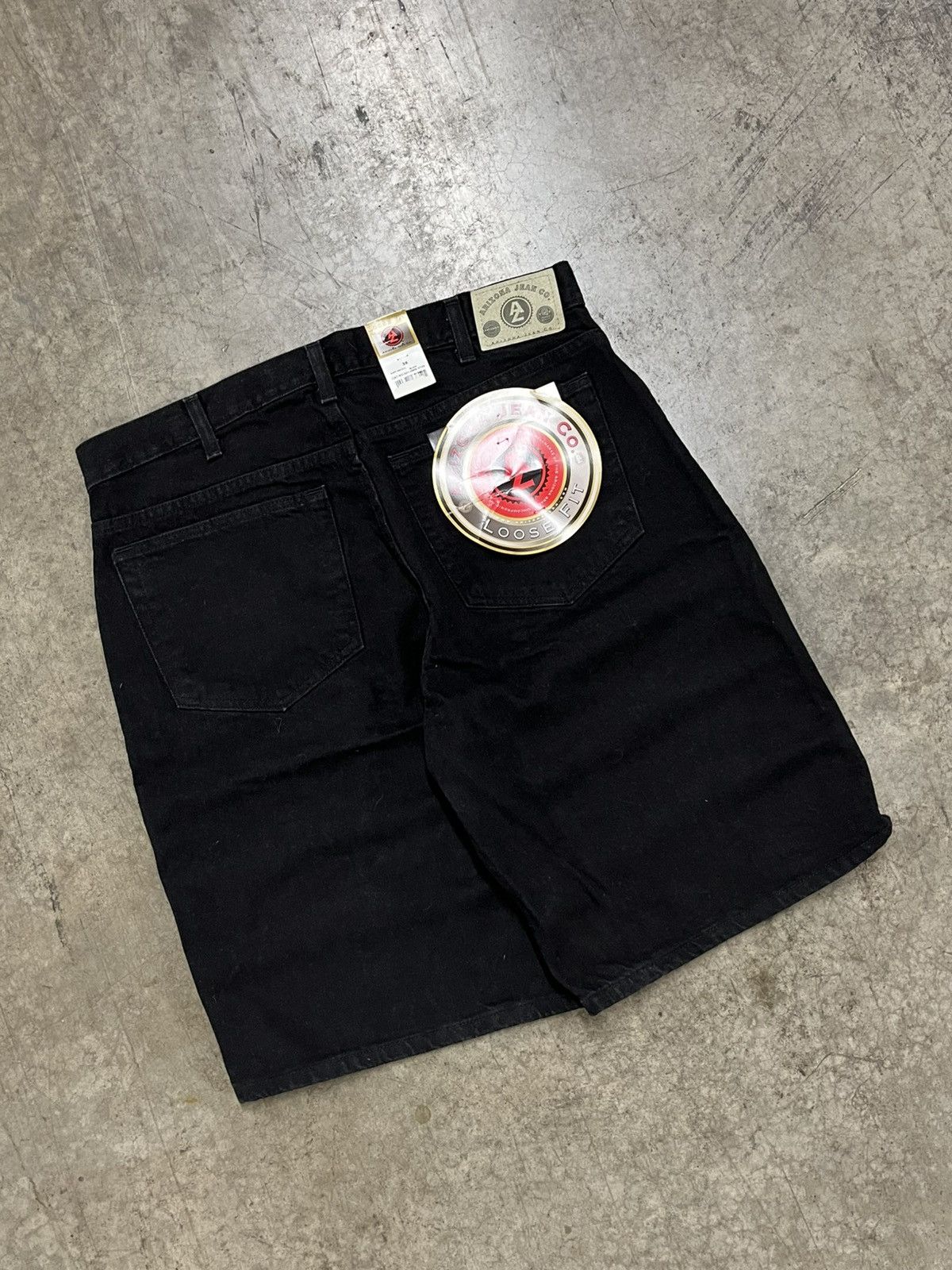 Arizona Jean Co. Vintage baggy fit jorts skater streetwear hype rare NWT Size US 36 / EU 52 - 2 Thumbnail