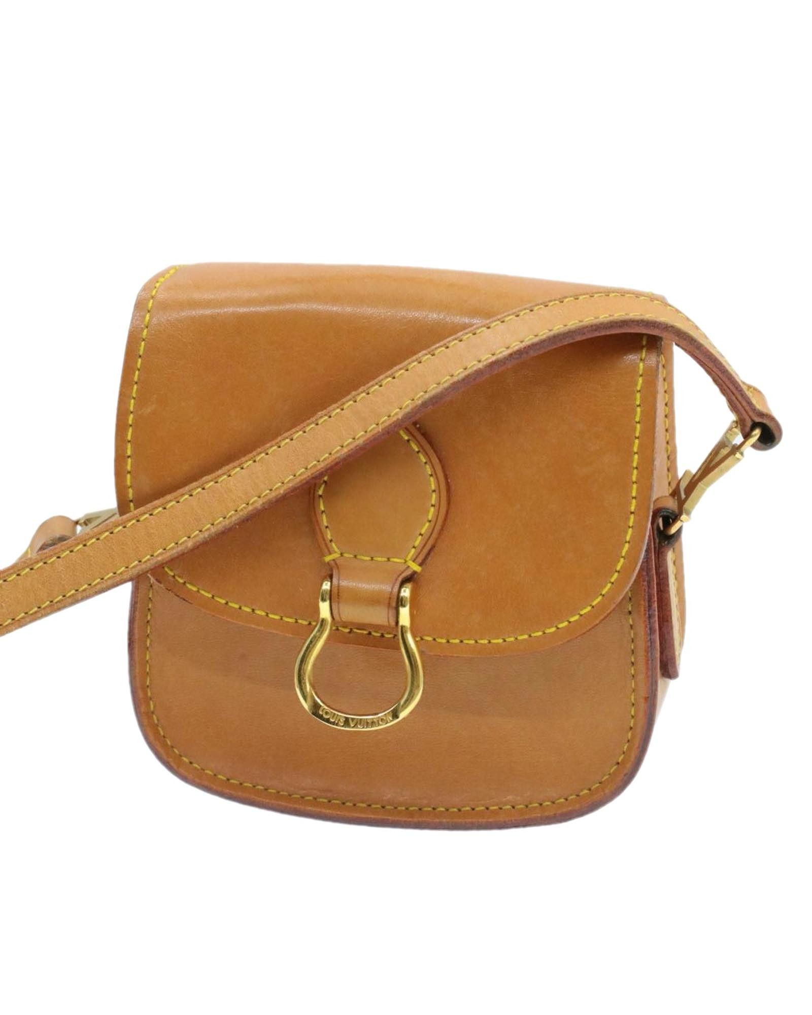 image of Louis Vuitton Nomad Bebe Saint Cloud Pm Shoulder Bag in Beige, Women's
