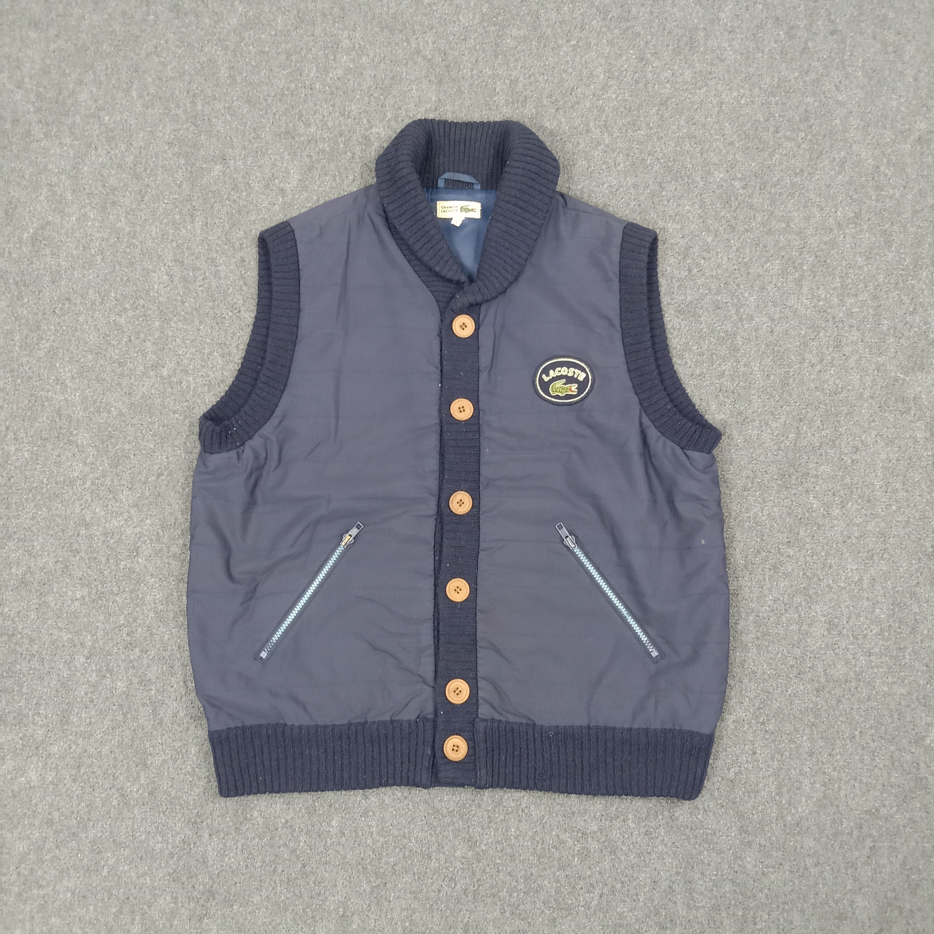 Lacoste Chemise Lacoste Designer Button Up Vests C269N9 Size US L / EU 52-54 / 3 - 1 Thumbnail