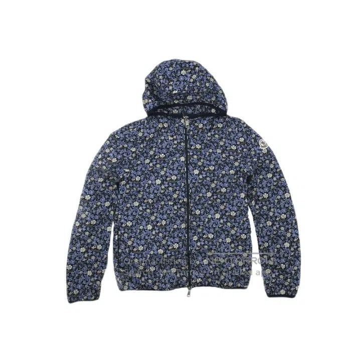 Moncler Moncler Floral Print Zip Hooded Jacket. Size US XXS / EU 40 - 1 Thumbnail
