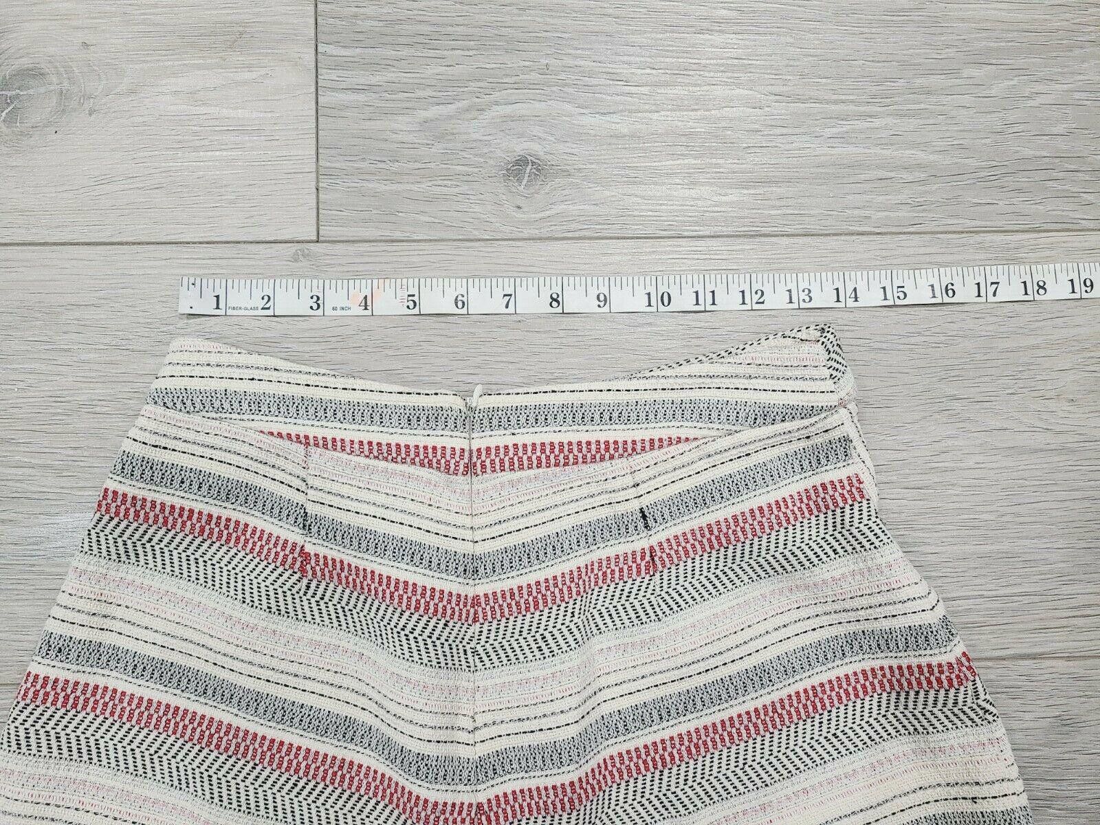Designer bcbgeneration Shorts Size 2 Striped High Waisted Boho Size 26" / US 2 / IT 38 - 4 Thumbnail