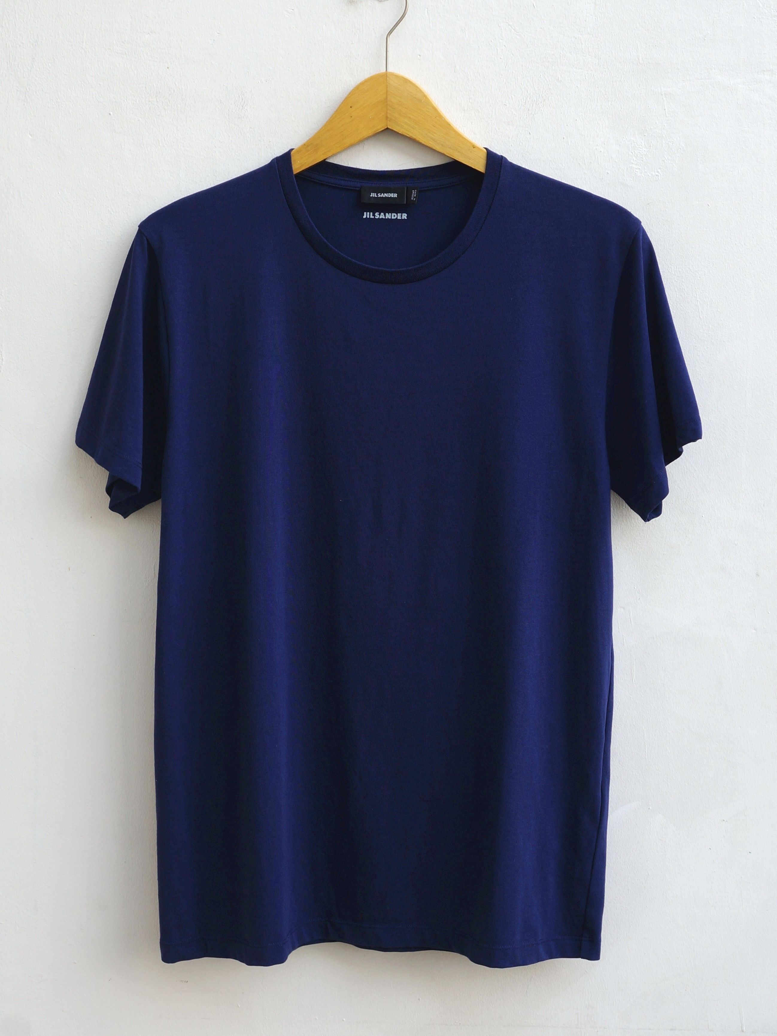Jil Sander Jil Sander Short-Sleeve Plain Tshirt Size US M / EU 48-50 / 2 - 1 Thumbnail