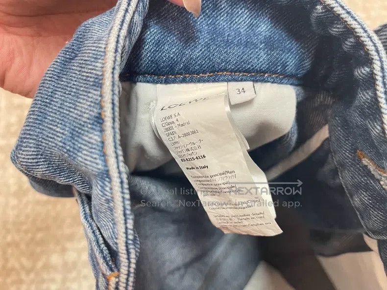 Loewe Loewe Denim Shorts Size 42" / US 20 - 6 Thumbnail
