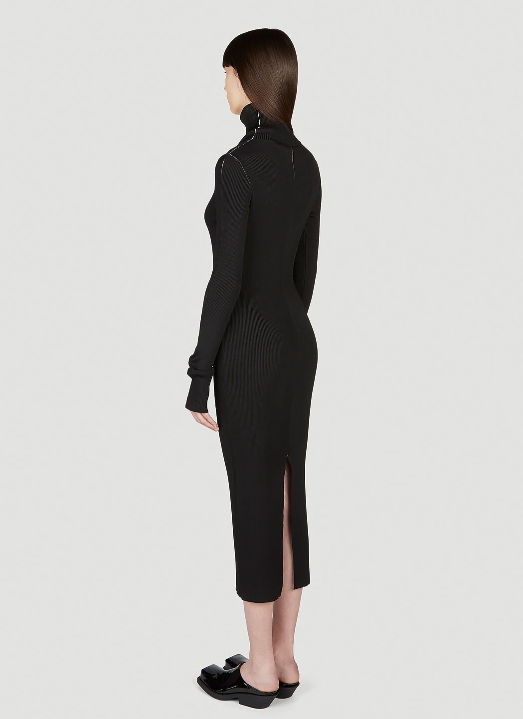 Marni o1w1db10125 Dress in Black Size S / US 4 / IT 40 - 3 Thumbnail