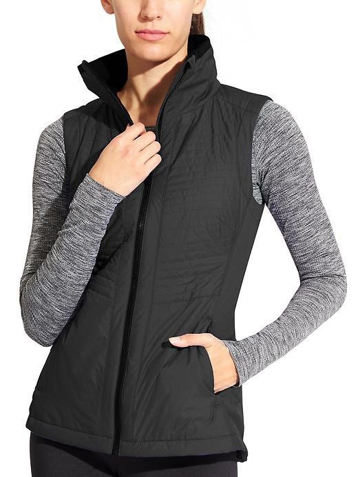 Athleta Athleta Black Sprinter quilted vest, Size XXS Size XXS / US 00 / IT 34 - 1 Thumbnail