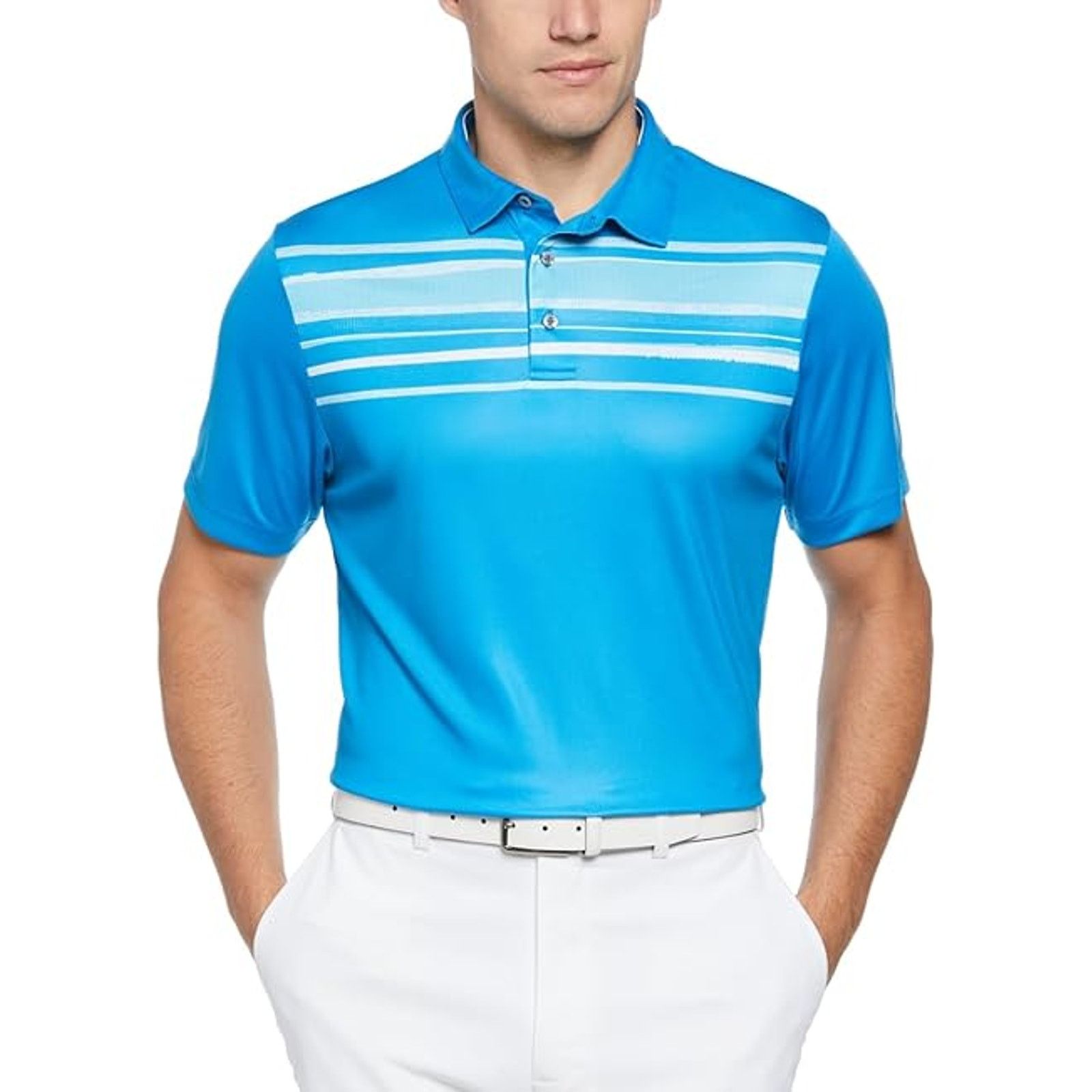 PGA Tour PGA Tour Men's Hawaiian Surf Short Sleeve Polo Shirt Size M Size US M / EU 48-50 / 2 - 1 Preview