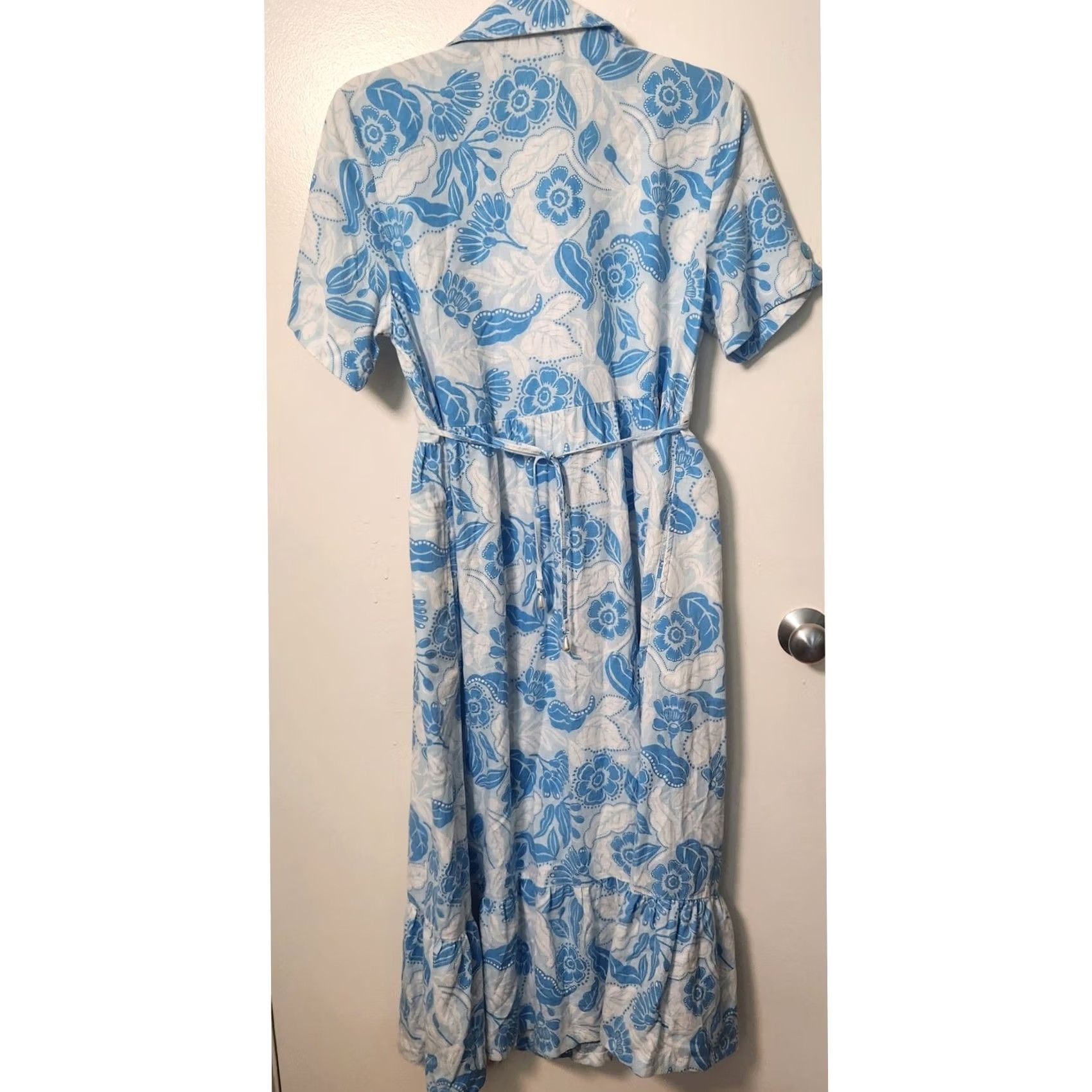 rachel zoe linen dress Blend Collared Wrap Style Midi  Letay Store The sleeveless silhouette includes adjustable straps and a side zip closure for a refined fit Rachel Zoe Linen Mini Dress