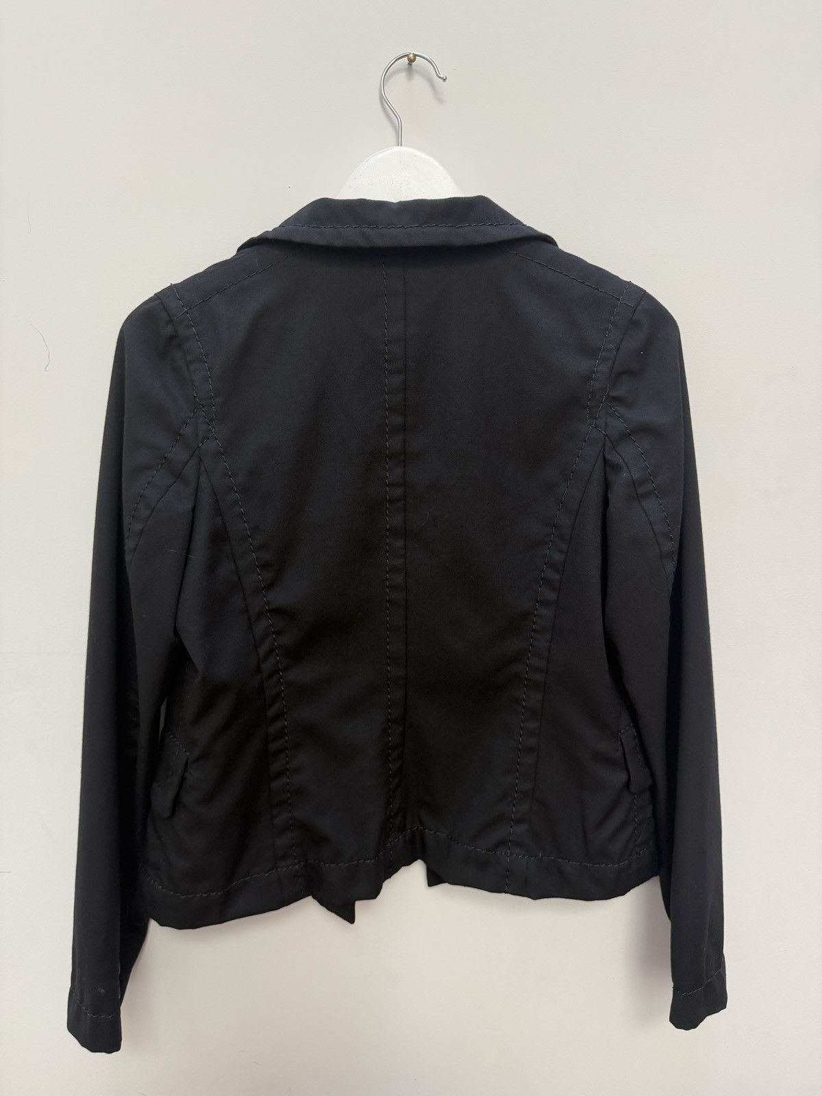 Comme des Garcons Black BLACK Comme des Garçons Deconstructed Cotton Blazer Size S / US 4 / IT 40 - 2 Thumbnail