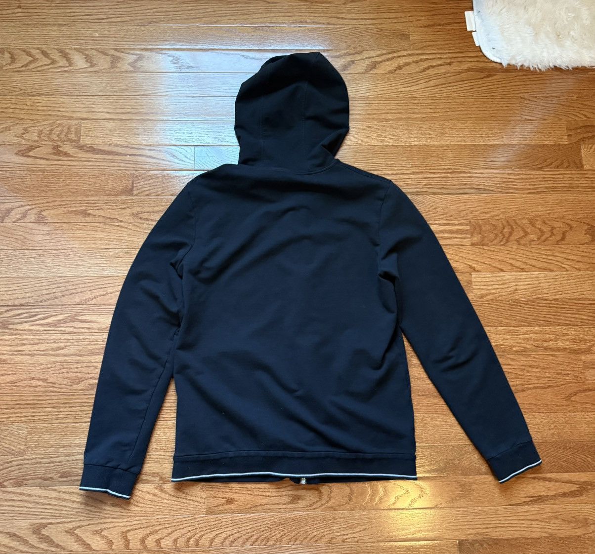 Armani Exchange Armani Exchange Logo Zip Up Hoodie Size US M / EU 48-50 / 2 - 2 Thumbnail