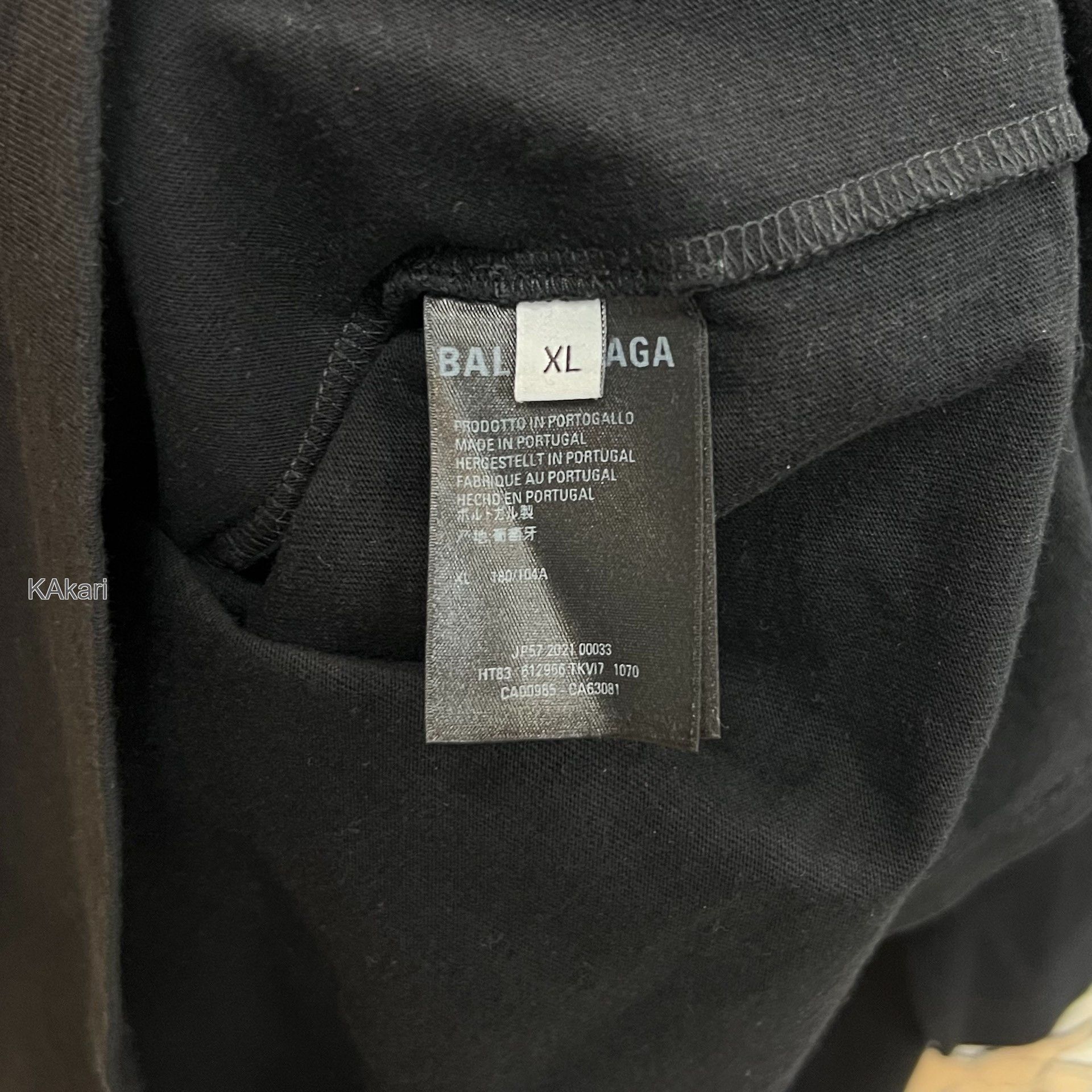 Balenciaga Balenciaga Mosaic Blur Logo BB T-Shirt Size US XL / EU 56 / 4 - 3 Thumbnail