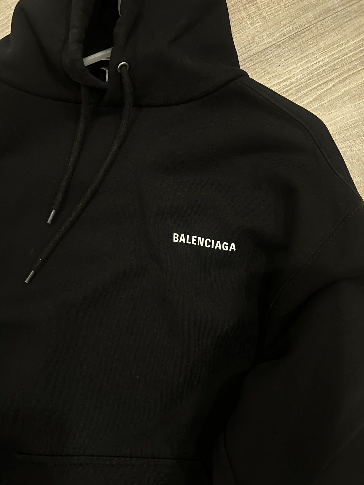 Balenciaga BALENCIAGA BACK HOODIE REGULAR FIT Size US S / EU 44-46 / 1 - 1 Thumbnail
