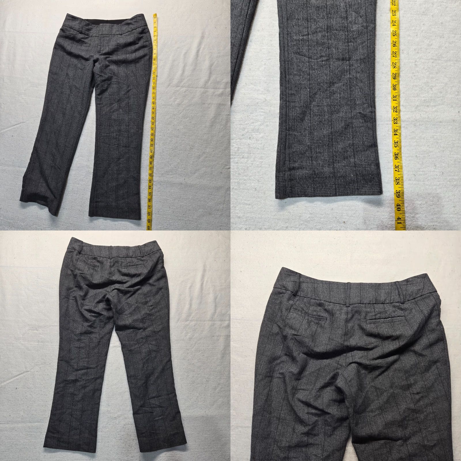 Apt. 9 Apt. 9 Gray Tweed Modern Fit Straight Leg Pants Women's 12 Adult Regular Dress Pants Women Gray Tweed 30 Inseam 12 Mens? Size 34" / US 12 / IT 48 - 8 Thumbnail