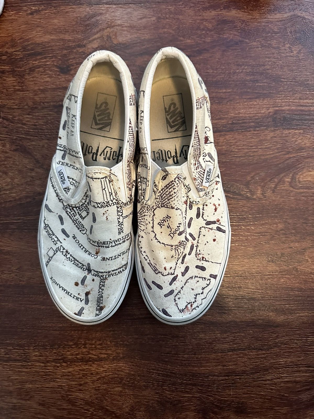 Vans Vans Harry Potter Collab Marauders Map Size US 7 / IT 37 - 1 Thumbnail