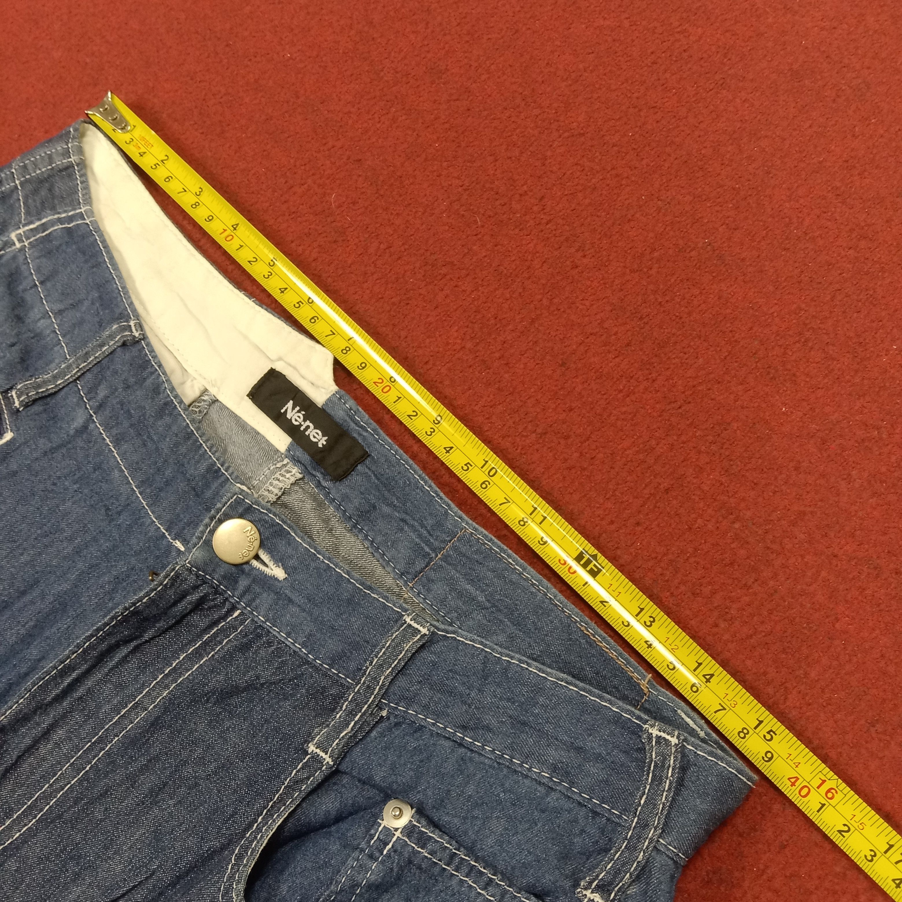 Issey Miyake × Ne-Net × Vintage Ne Net Fashion Design Style Japanese Designer Pants Size US 31 - 7 Thumbnail