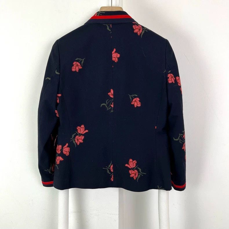Gucci Gucci Floral Embroidered Suit Jacket-2506 Size US XL / EU 56 / 4 - 1 Thumbnail