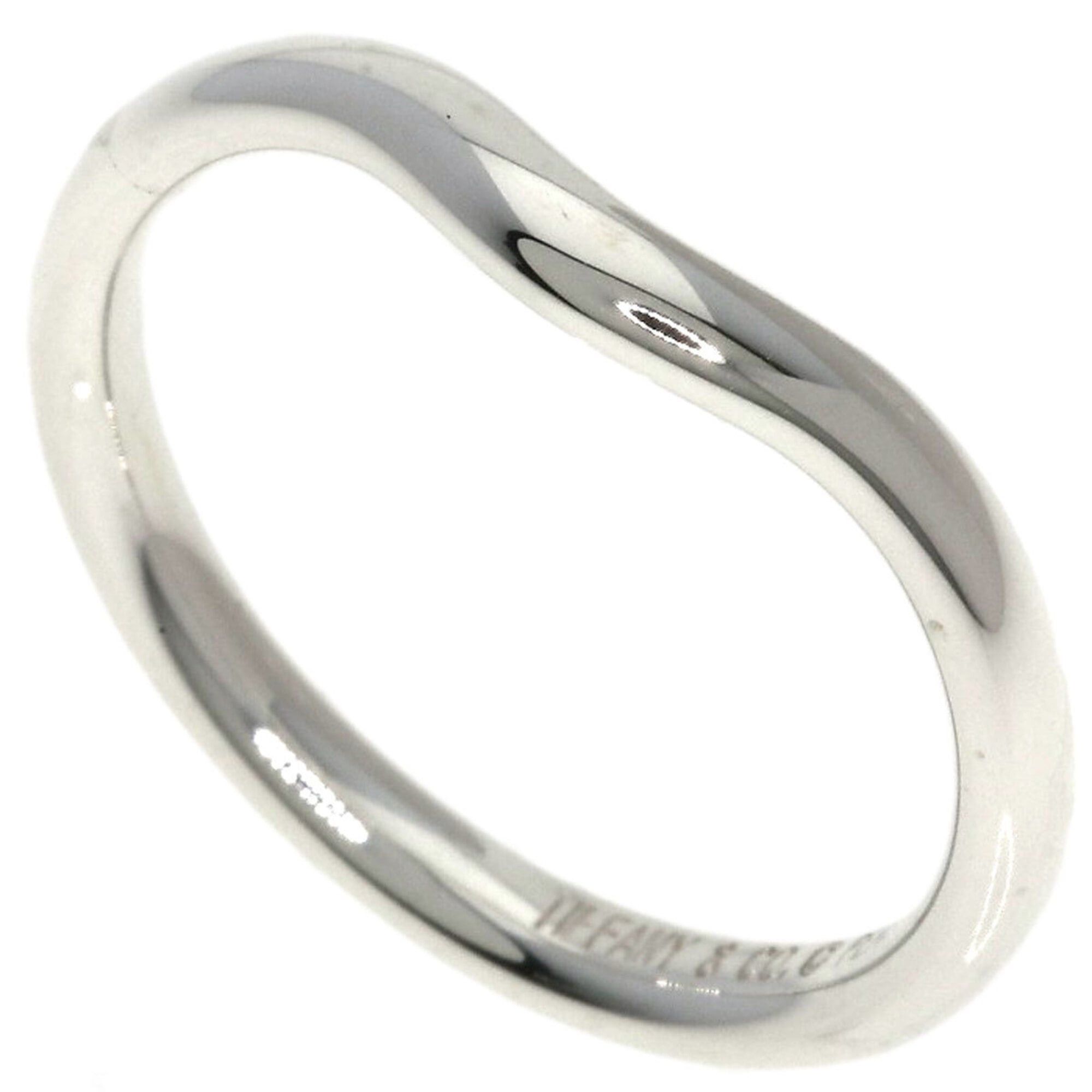 Tiffany & Co. Tiffany & Co. Curved Ring, Silver, Women's Ring Size ONE SIZE - 1 Thumbnail