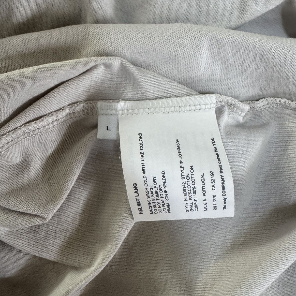 Helmut Lang Helmut Lang Embroidered Logo Beige L Size US L / EU 52-54 / 3 - 4 Thumbnail