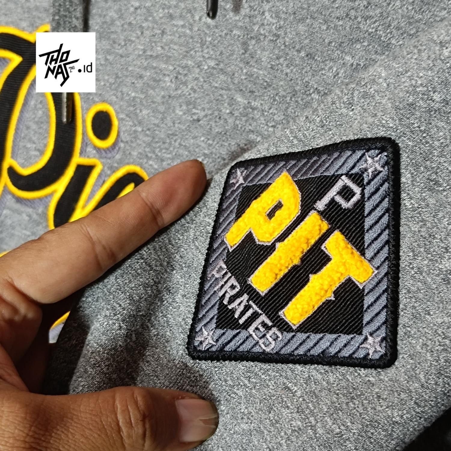 MLB Pittsburgh Pirates MLB embroidery logo Size US XL / EU 56 / 4 - 4 Thumbnail