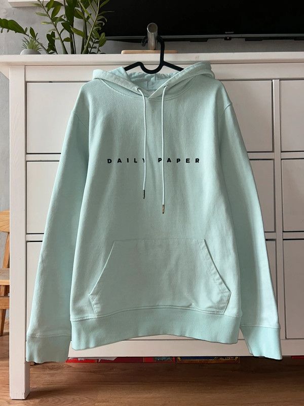 パーカー・フーディ DAILY PAPER Men Hoodies 2511164 NACREOUSCL BLUE Daily Paper DAILY PAPER Men Hoodies 2511164 NACREOUSCL BLUE