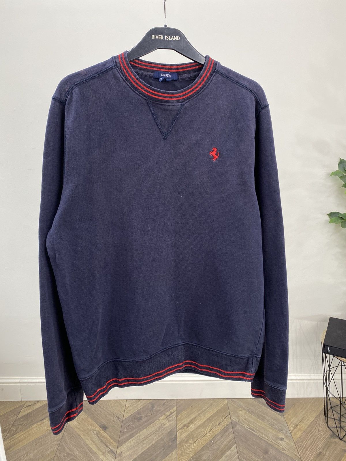 Ferrari Vintage Ferrari denim logo sweatshirt Size US L / EU 52-54 / 3 - 2 Thumbnail