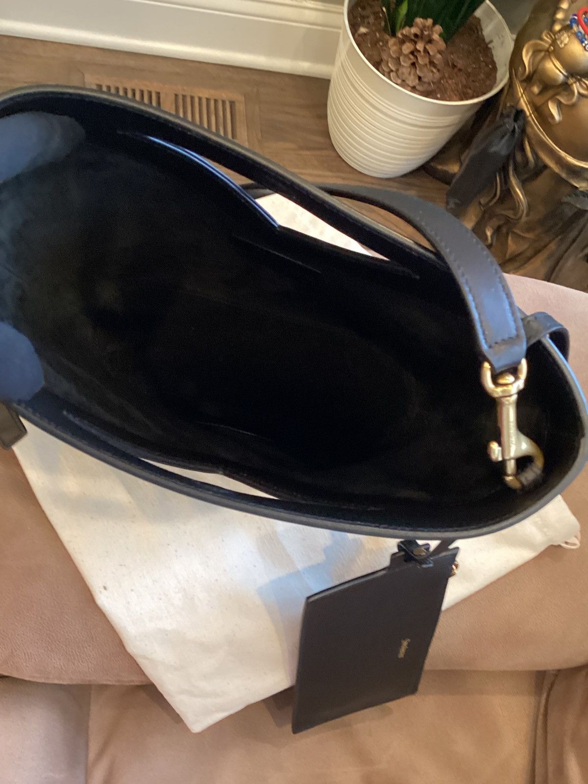 Yves Saint Laurent Saint Laurent Y Small Tote Black Size ONE SIZE - 8 Thumbnail