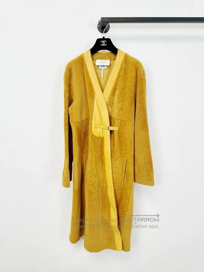 Hermes Hermes Sheepskin Coat Overcoat Size XXS / US 00 / IT 34 - 1 Thumbnail