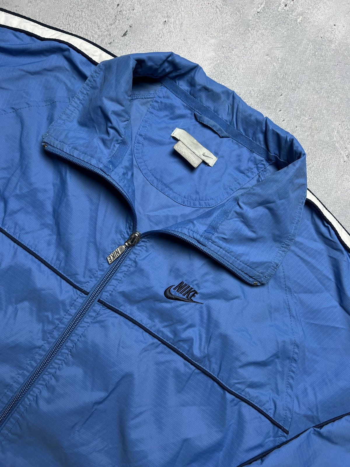 Nike Nike Vintage Zipper Jacket swoosh logo y2k 90s Zip-Up rare Size US M / EU 48-50 / 2 - 1 Thumbnail
