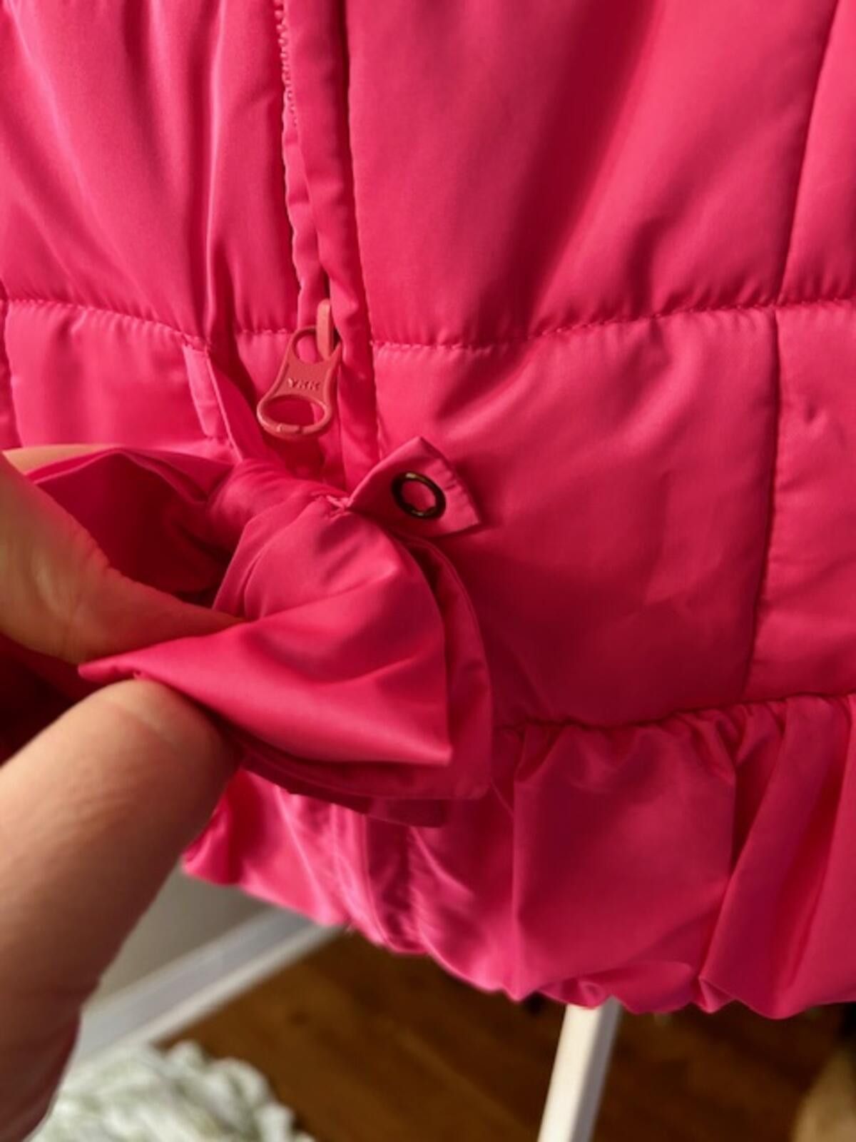 Other Lilly Pulitzer Pink Puffer Vest Bow Detail Girls XS (2/3) Size XS / US 0-2 / IT 36-38 - 5 Thumbnail