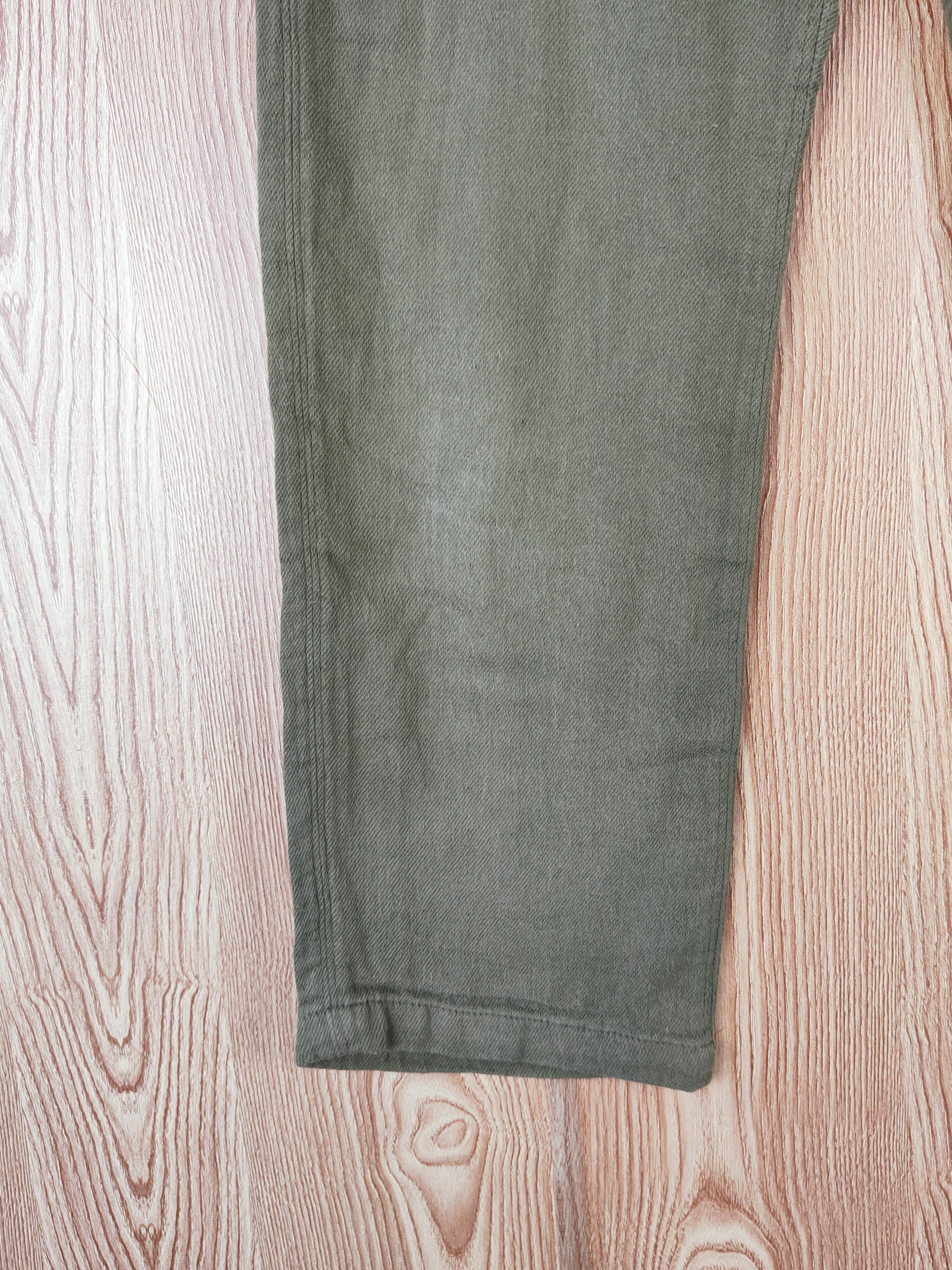 Japanese Brand Live in Comfort Green Multipocket Cargo Pants #W445 Size US 27 - 4 Thumbnail