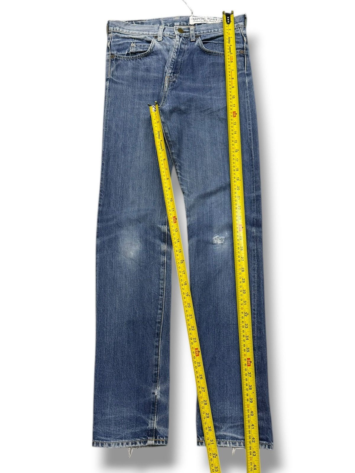Kapital Vintage KAPITAL Okayama Japan Half Selvedge Denim Jeans W29 Size US 29 - 18 Thumbnail
