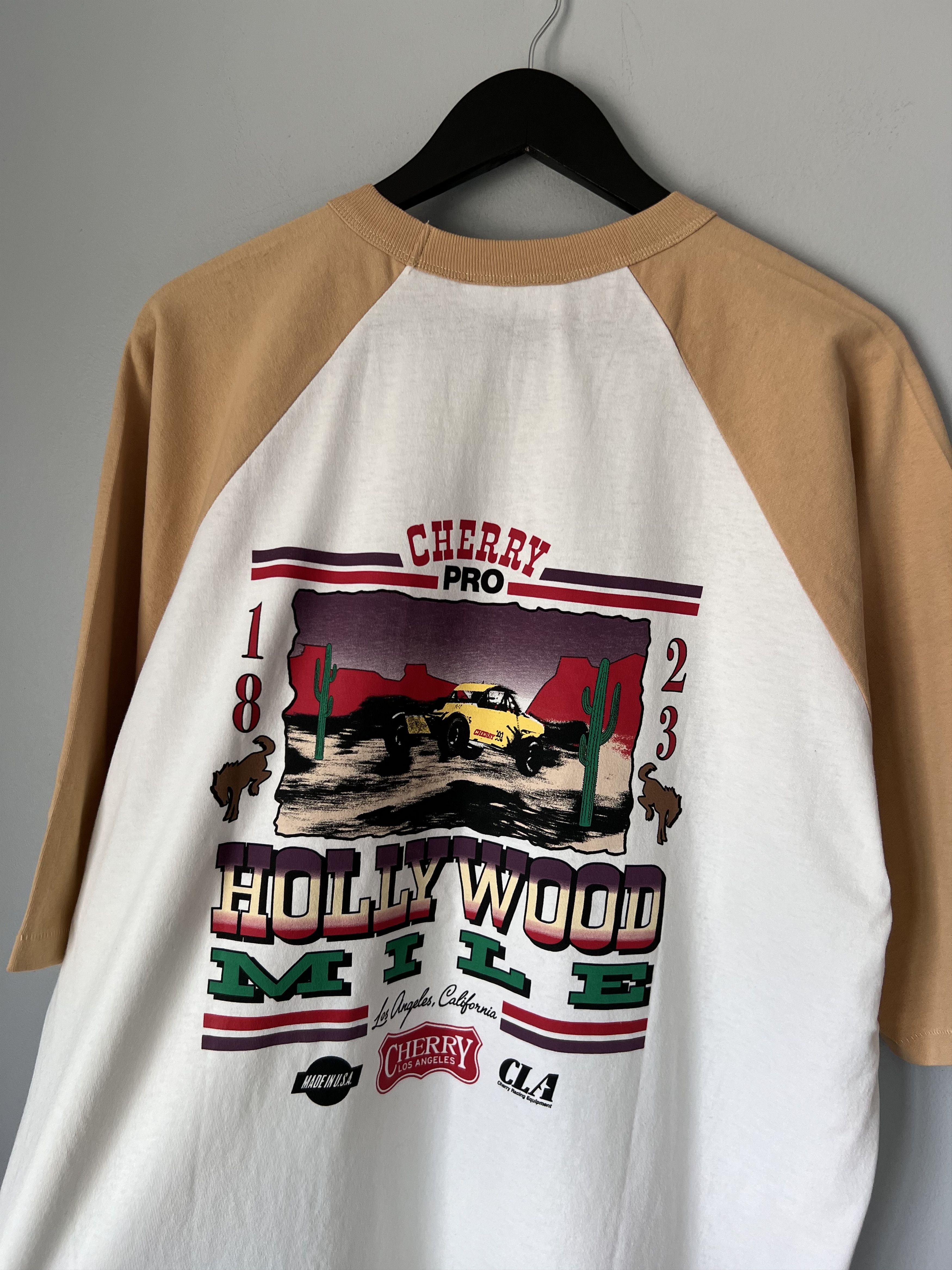 Cherry LA Cherry LA Hollywood Mile Baseball Tee in White Size US L / EU 52-54 / 3 - 1 Thumbnail