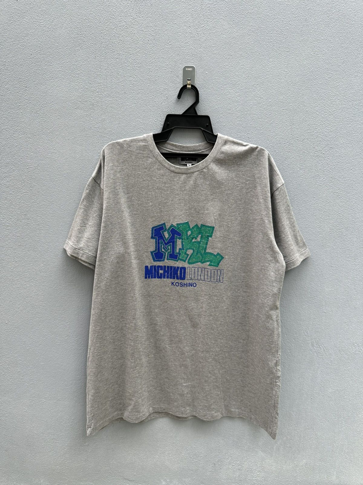 Michiko Koshino London × Vintage Vintage 80s Michiko Koshino London Tee A88 Size US L / EU 52-54 / 3 - 1 Thumbnail