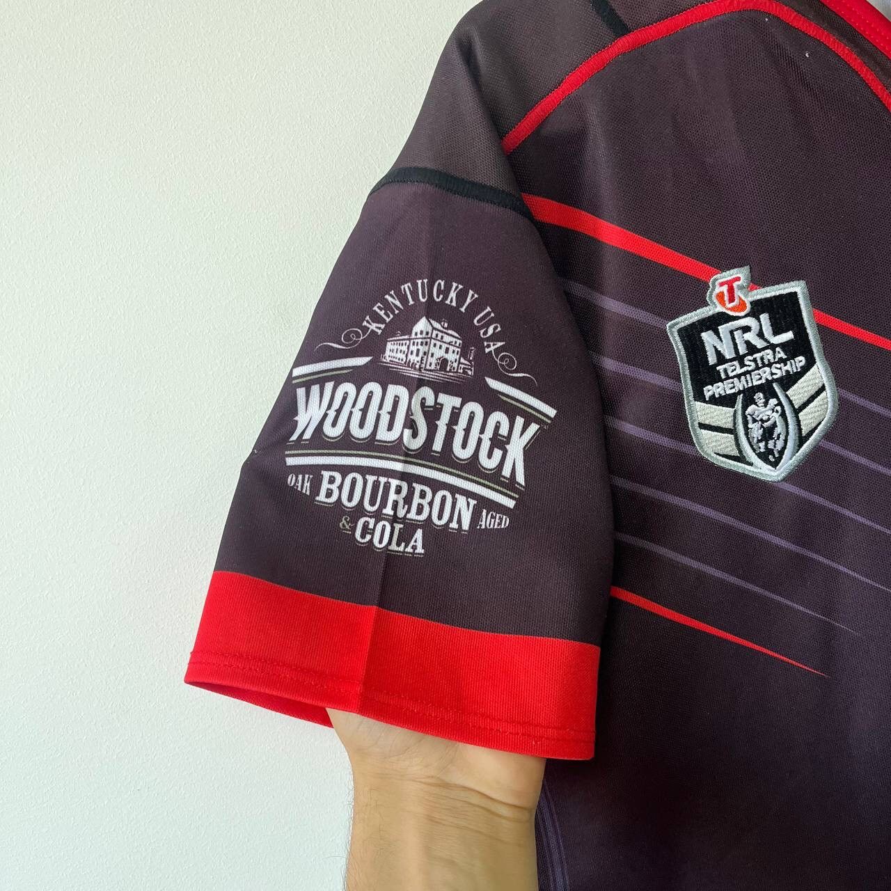 Vintage Canterbury Warriors 2017/2018 Rugby Vodafone NRL Jersey Size US M / EU 48-50 / 2 - 3 Thumbnail