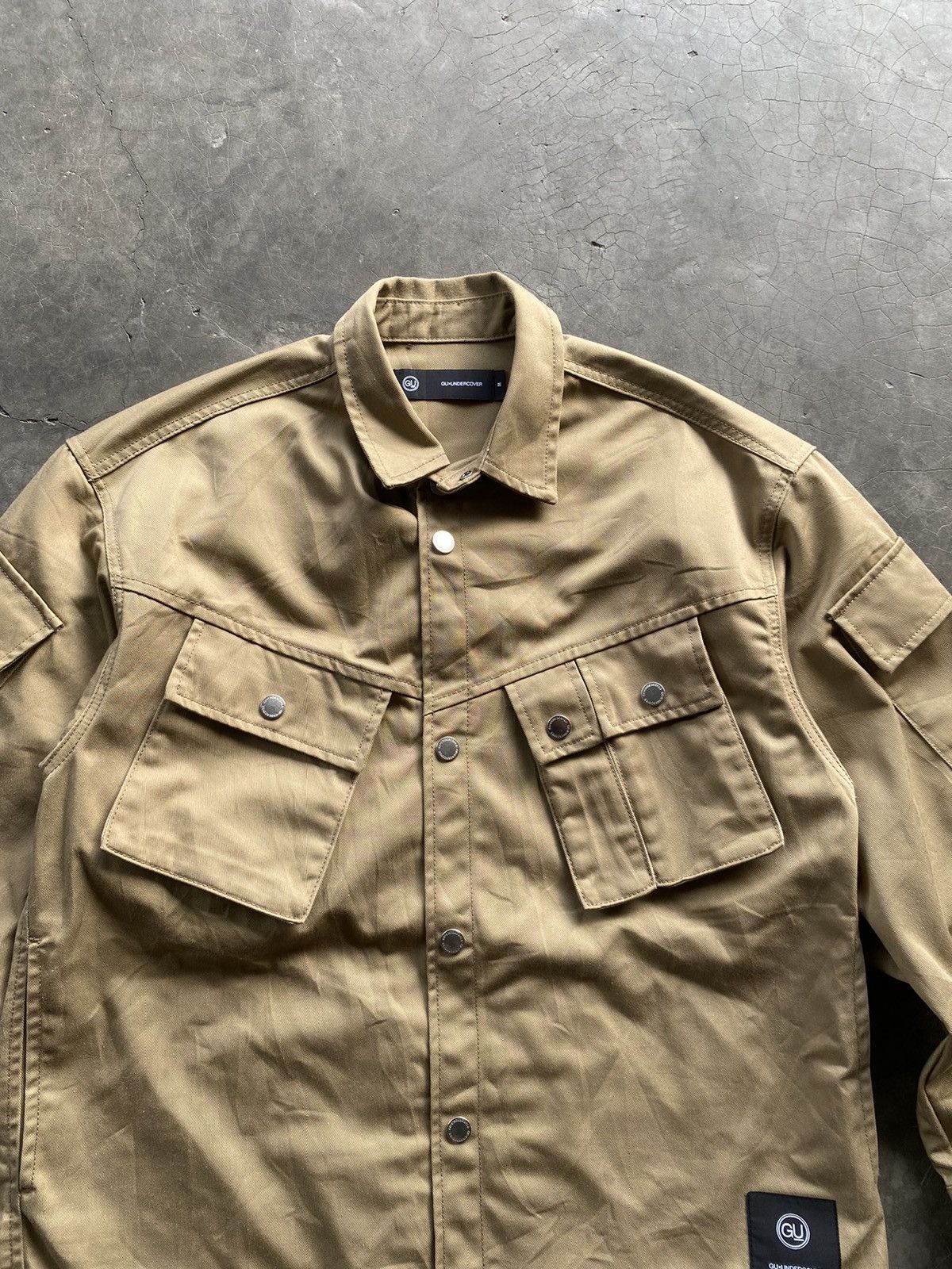 GU × Undercover F/W 21 Gu X Undercover Military Slant Pocket Jacket Size US M / EU 48-50 / 2 - 2 Thumbnail