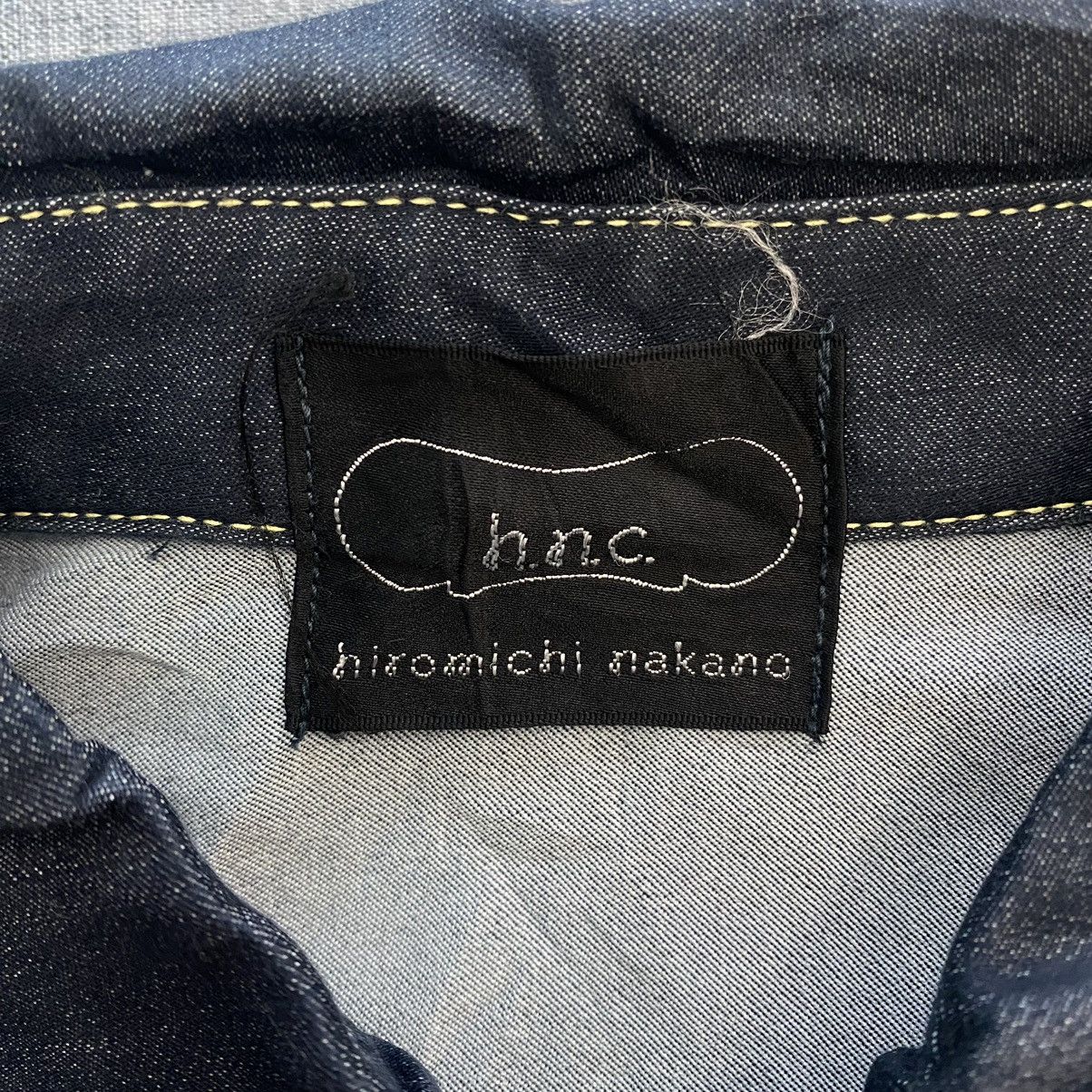 Japanese Brand HIROMICHI NAKANO Japanese Designer Navy Denim Jeans Jacket Size XXS / US 00 / IT 34 - 5 Thumbnail