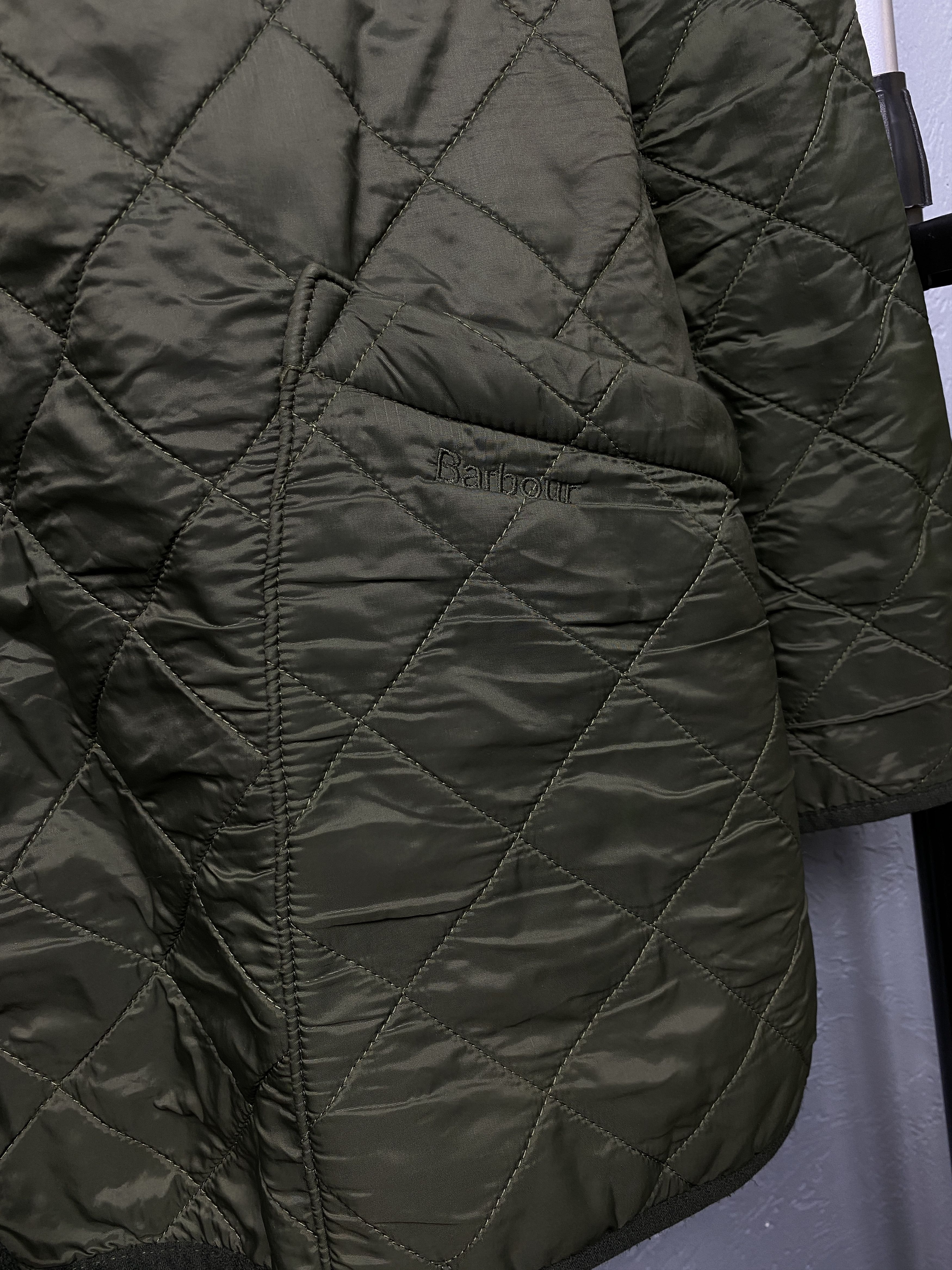 Barbour × Vintage Barbour 90s Vintage Mens Polarquilt Quilted Jacket Size US XL / EU 56 / 4 - 3 Thumbnail
