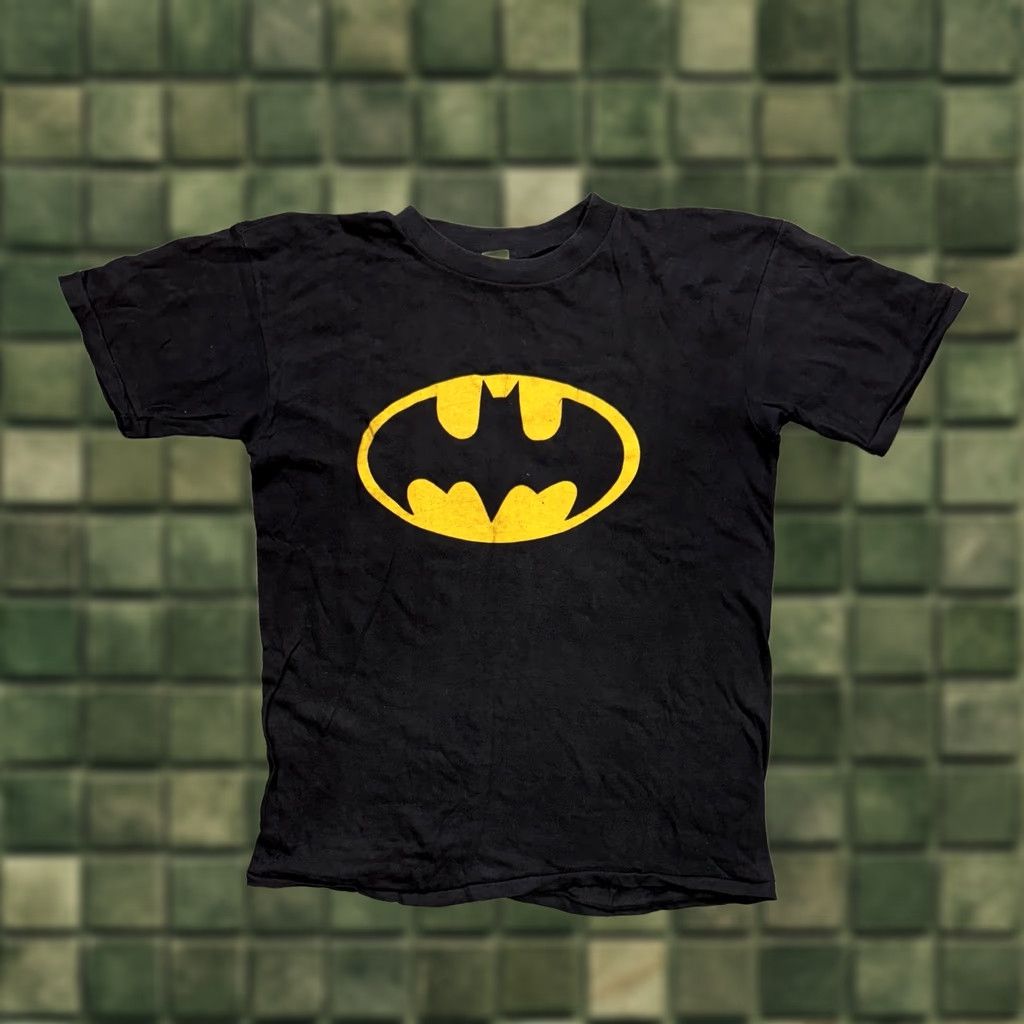 Logo 7 VINTAGE Batman Logo Single Stitch T-shirt Mens Size L Black Made in U-A-E Got-U 1980s Shirt Short Sleeve Size US L / EU 52-54 / 3 - 1 Thumbnail