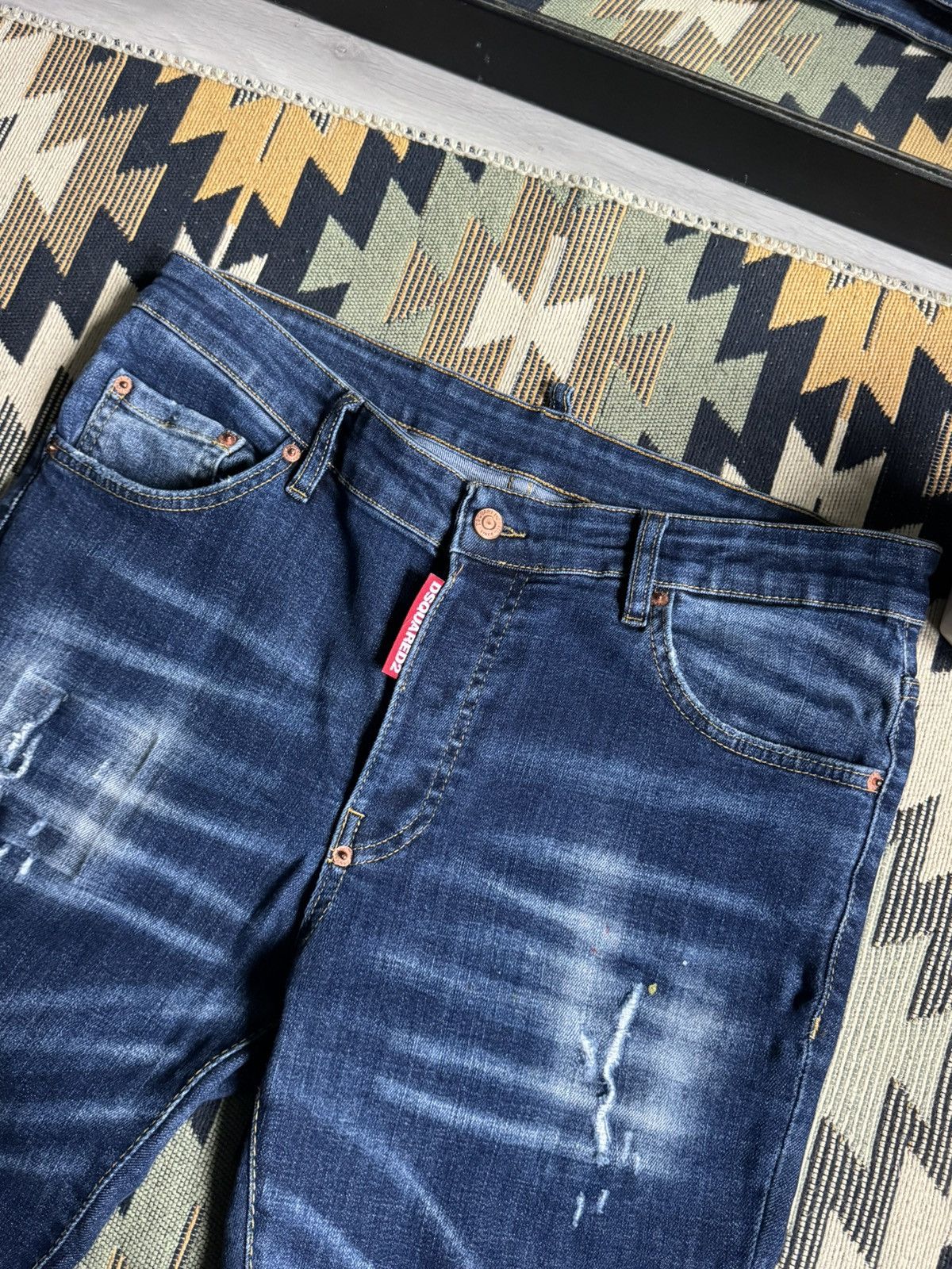 Dsquared2 ❗️Rare❗️Dsquared2 Denim True Artist Club Jeans Size US 32 / EU 48 - 9 Thumbnail