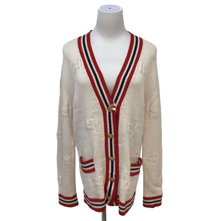 Gucci Gucci GG Logo Cardigan Size S Size US S / EU 44-46 / 1 - 1 Thumbnail