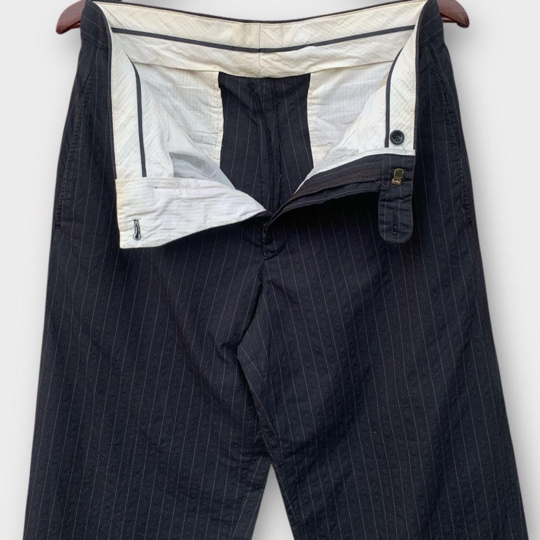 Hermes Vintage Hermes Paris Classic Straight Trousers Stripe Pant Size US 32 / EU 48 - 3 Thumbnail