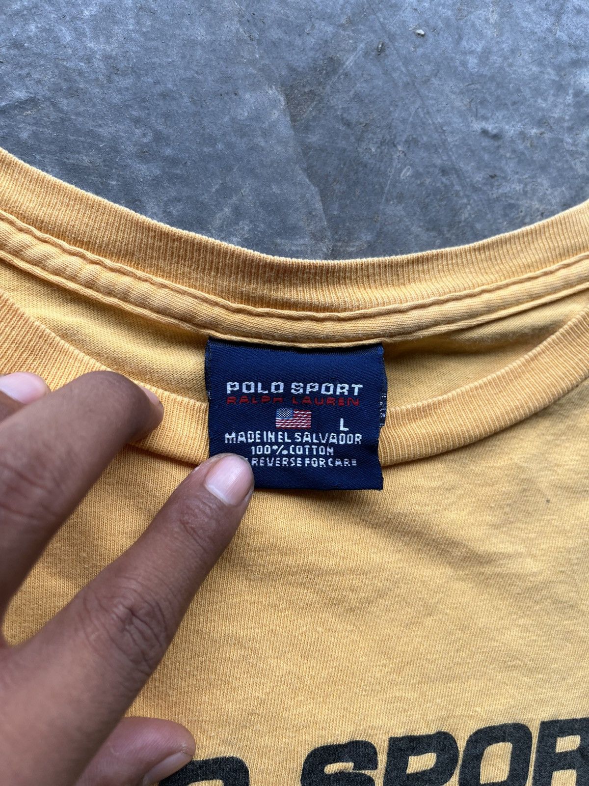 Polo Ralph Lauren × Ralph Lauren × Vintage Vintage Polo Sport Ralph Lauren Size US L / EU 52-54 / 3 - 6 Thumbnail