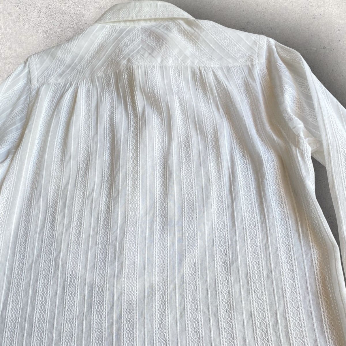 Needles Needles Pullover vertical stripes and intricate embroidery Size US XS / EU 42 / 0 - 3 Thumbnail